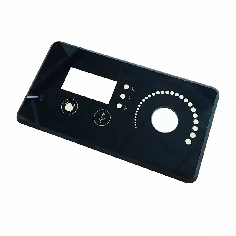 Elektronisk tilpasset skjermutskrift herdet glasspanel